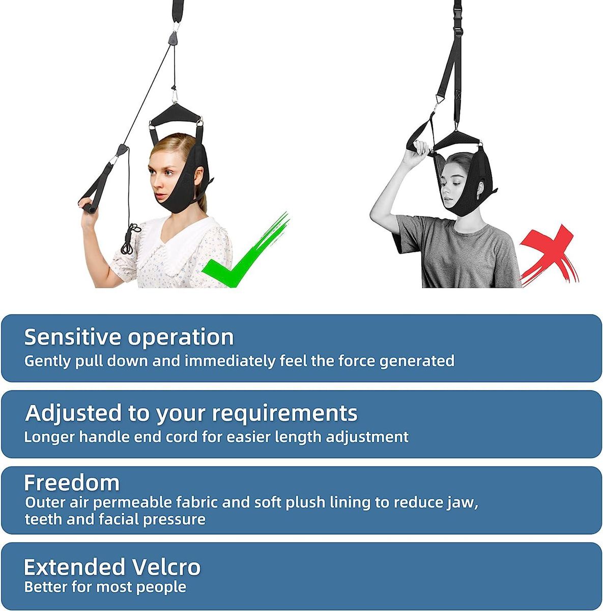 Neck Stretcher Cervical Neck Traction Device for Physical Therapy,Neck Pain Reli