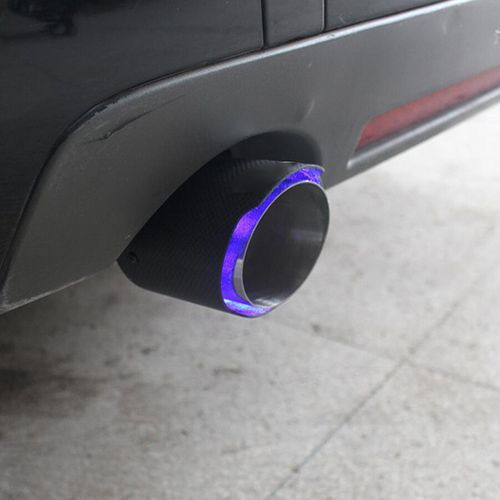 Blue LED Exhaust Muffler Tiny Hole(Universal)