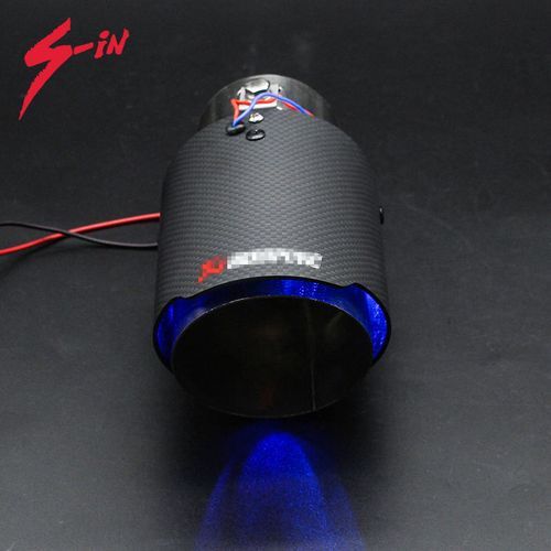 Blue LED Exhaust Muffler Tiny Hole(Universal)
