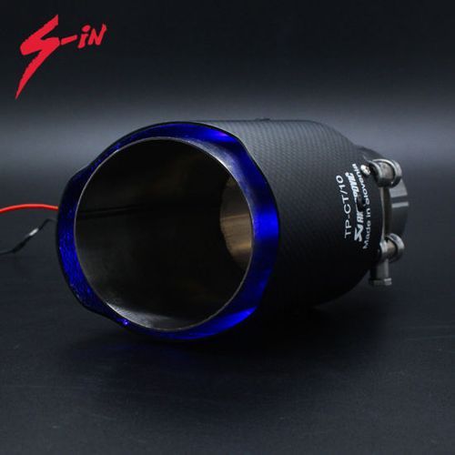 Blue LED Exhaust Muffler Tiny Hole(Universal)