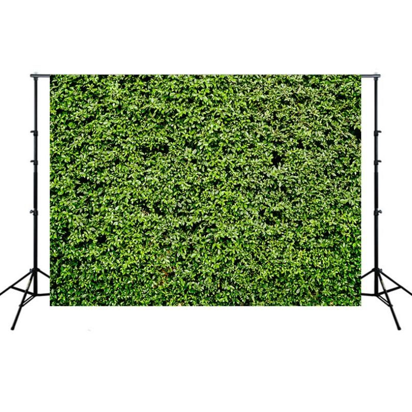 2.1m X 1.5m Green Leaves Wall Birthday Party Photography Background Cloth
