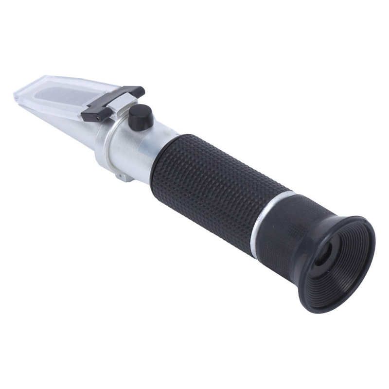 2 In 1 Brix Meter Refractometer Portable Handheld Digital Sugar Salinity Meter For Food Brine Testing Power Tool