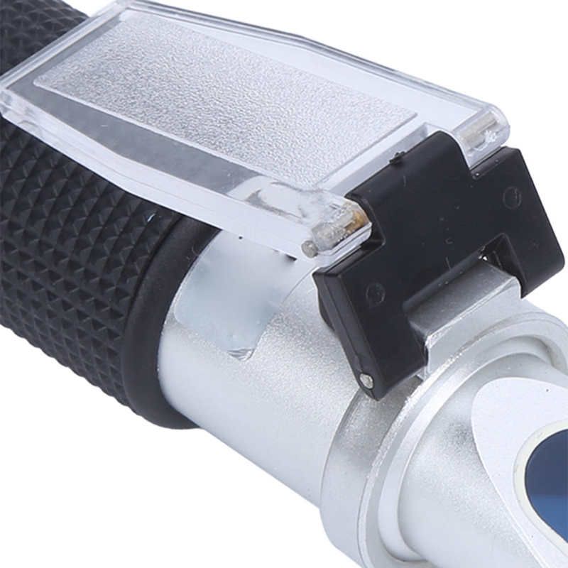 2 In 1 Brix Meter Refractometer Portable Handheld Digital Sugar Salinity Meter For Food Brine Testing Power Tool