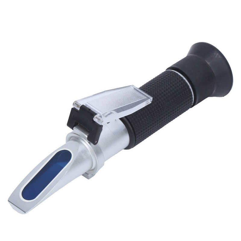 2 In 1 Brix Meter Refractometer Portable Handheld Digital Sugar Salinity Meter For Food Brine Testing Power Tool