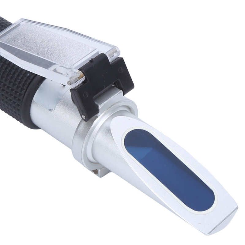 2 In 1 Brix Meter Refractometer Portable Handheld Digital Sugar Salinity Meter For Food Brine Testing Power Tool