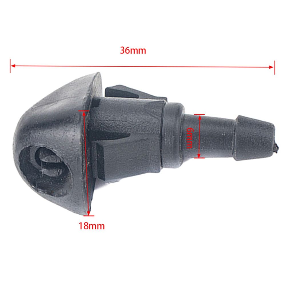 Adjustable Windshield Washer Nozzle Set 2 Meters Fluid