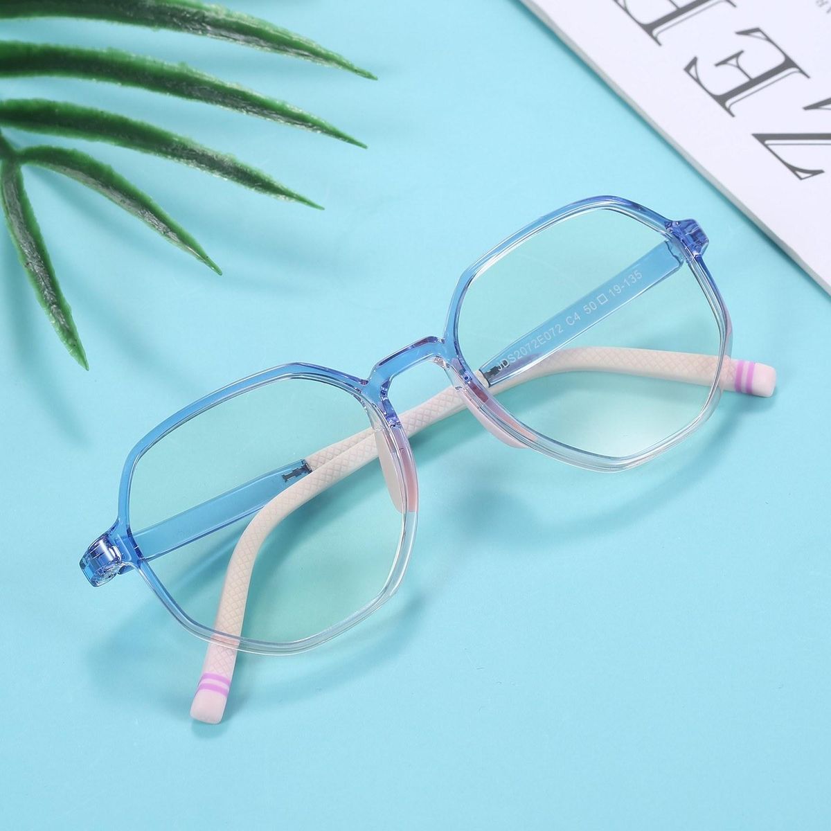 Kids Blue Light Blocking Glasses Anti Blue Ray Computer Glasses TR90 Lightweight Eyewear Frame