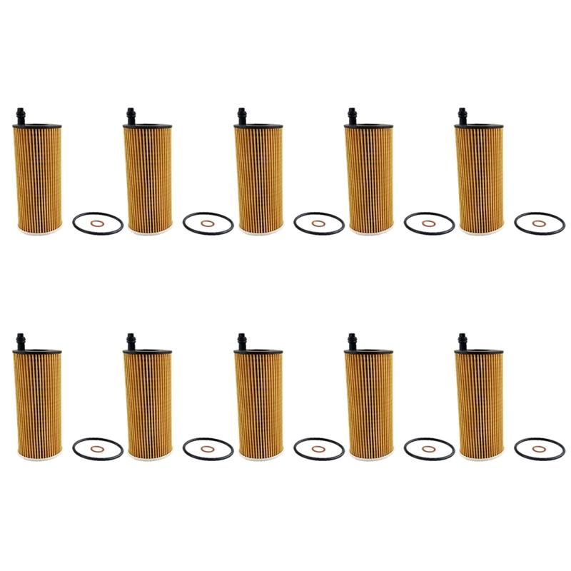 10X For BMW F10 F25 F30 F31 328D X3 Oil Filter Kit OX404DECO