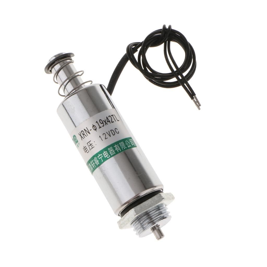 2pcs Stroke Tubular Solenoid Solenoid Electromagnet Pull Push Set