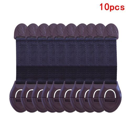 10pcs Child Safety Cabinet Lock Baby Proof AQS022-02