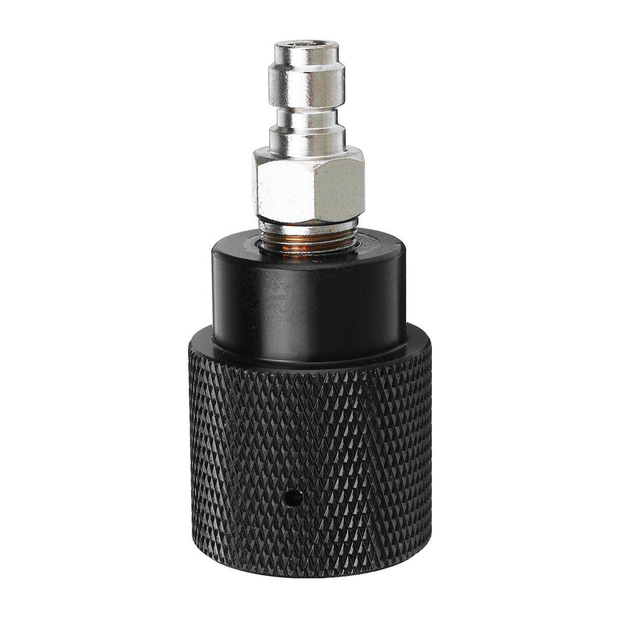 CO2 Refill Adapter Air Compressed Can Outlet/Refill Station Adapter Black Kit