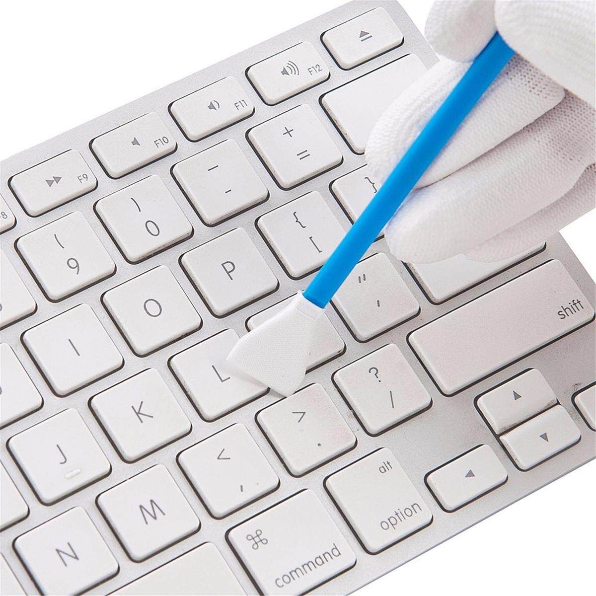 10PCS/Set APS- Sensor Cleaning Swabs Kit For DSLR Lens Digital Camera Phone Black
