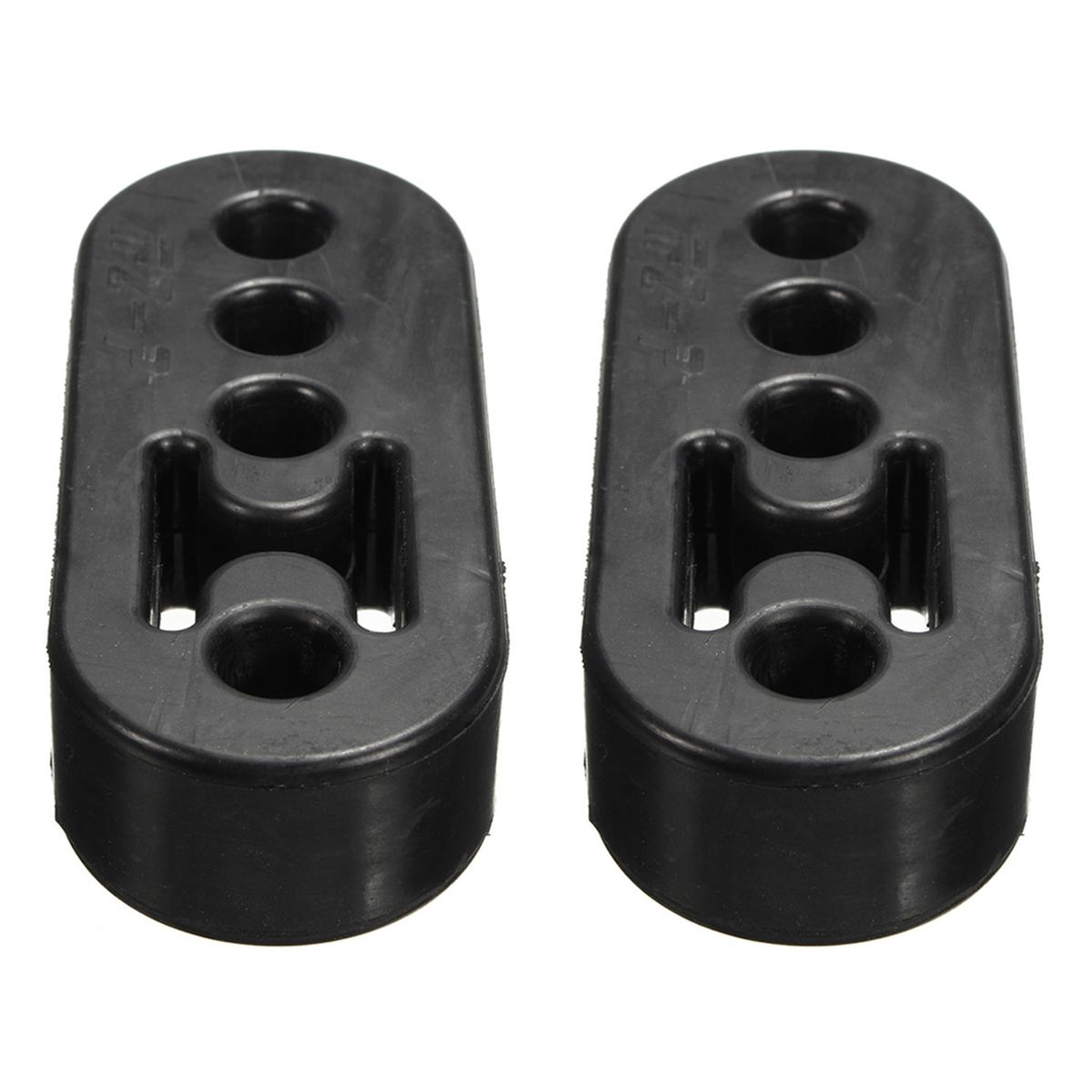 2pcs 4 Holes Car Vehicle Universal Exhaust Pipe Mounting
