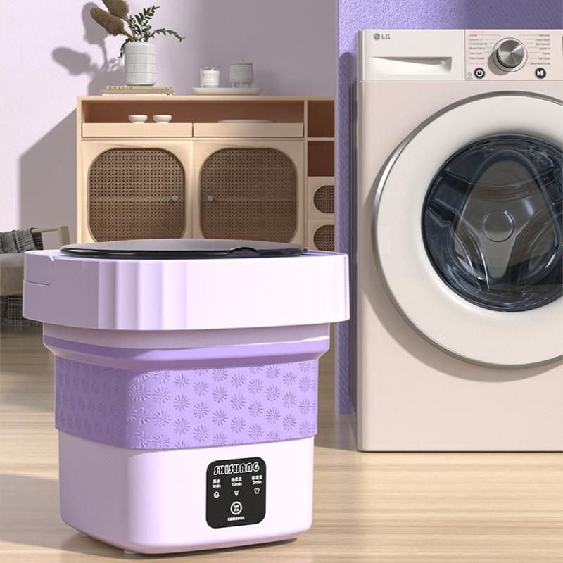 Folding WashingMachine Underwear Pantyhose Ultrasonic Washer
