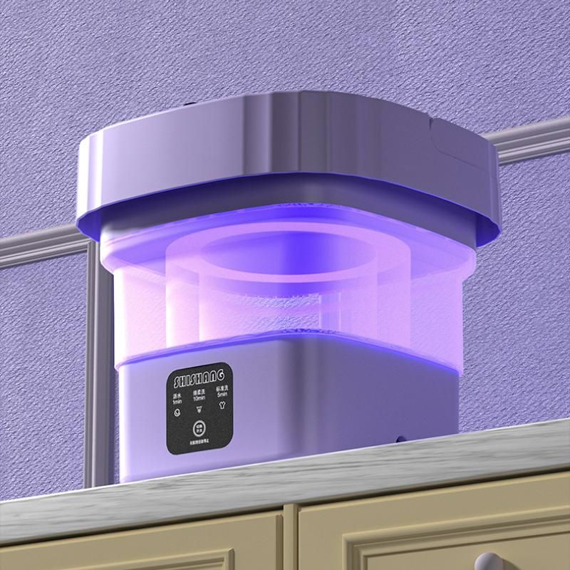 Folding WashingMachine Underwear Pantyhose Ultrasonic Washer