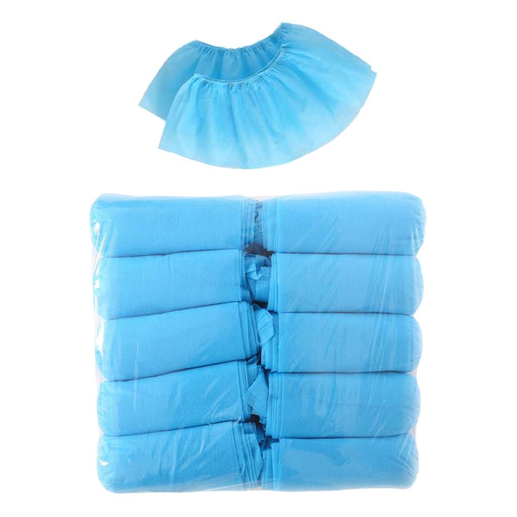 Non-woven Slip Shoe Covers Light Green