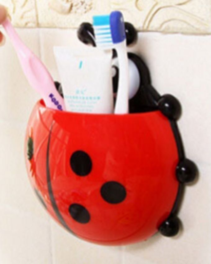 Tooth Brush Holder- Red