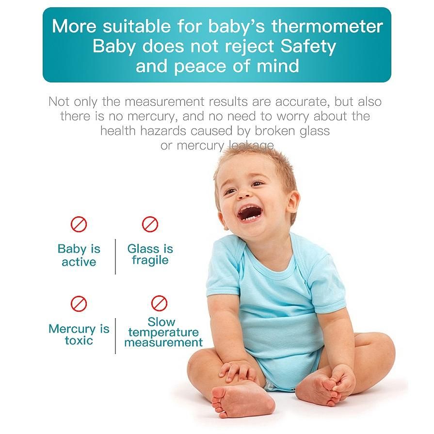 Digital Thermometer, Rapid Reading of Adult Children's Body