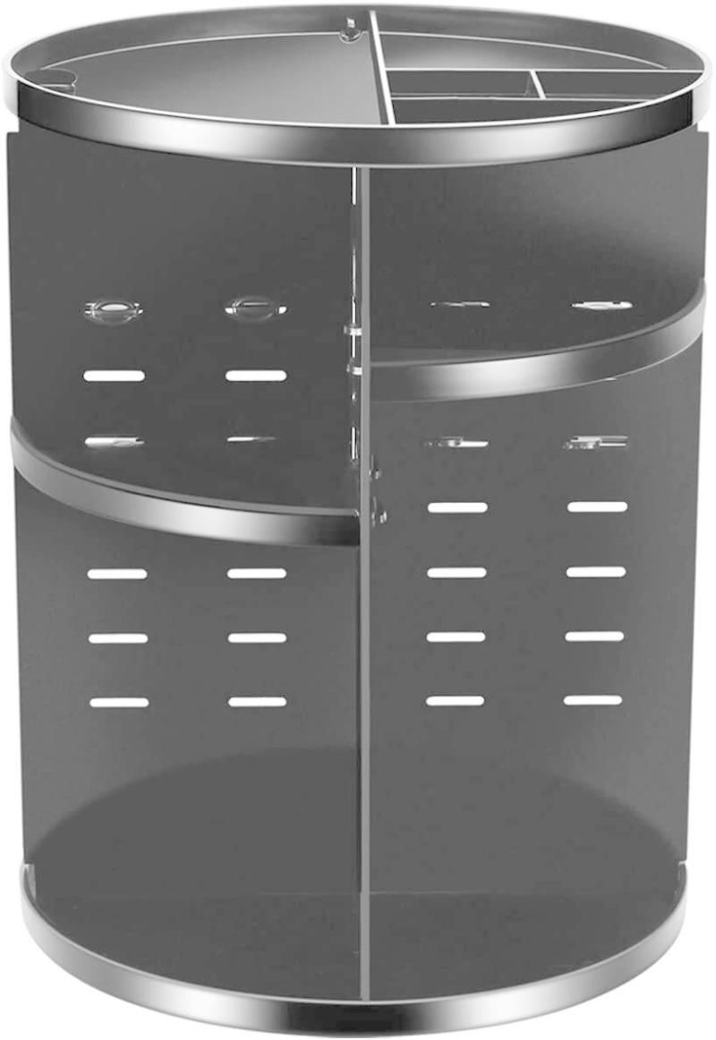 Makeup Organizer 360 Degree Rotating Cosmetic Storage Case (