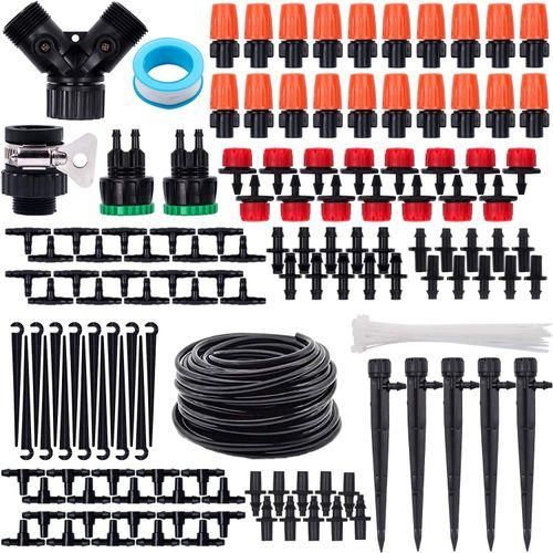 151Pcs Irrigation Kit, 25M Mini Drip Irrigation