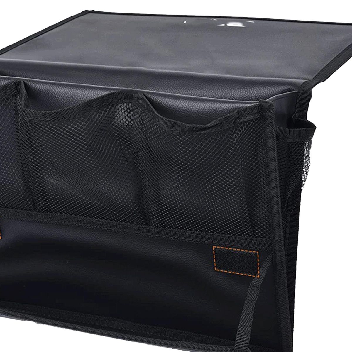 Tear-resistant Bedside Caddy Bedside Essentials Organizer for Remotes Black