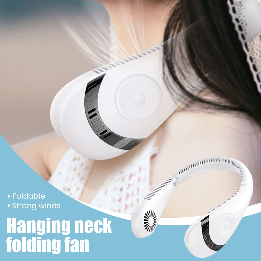 Portable Neck Fan Hands Rechargeable Personal Fan
