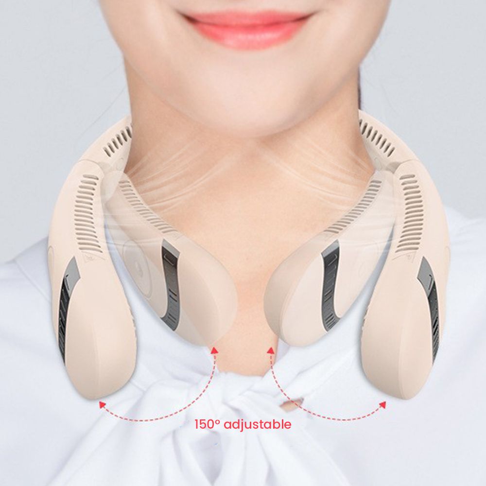 Portable Neck Fan Hands Rechargeable Personal Fan