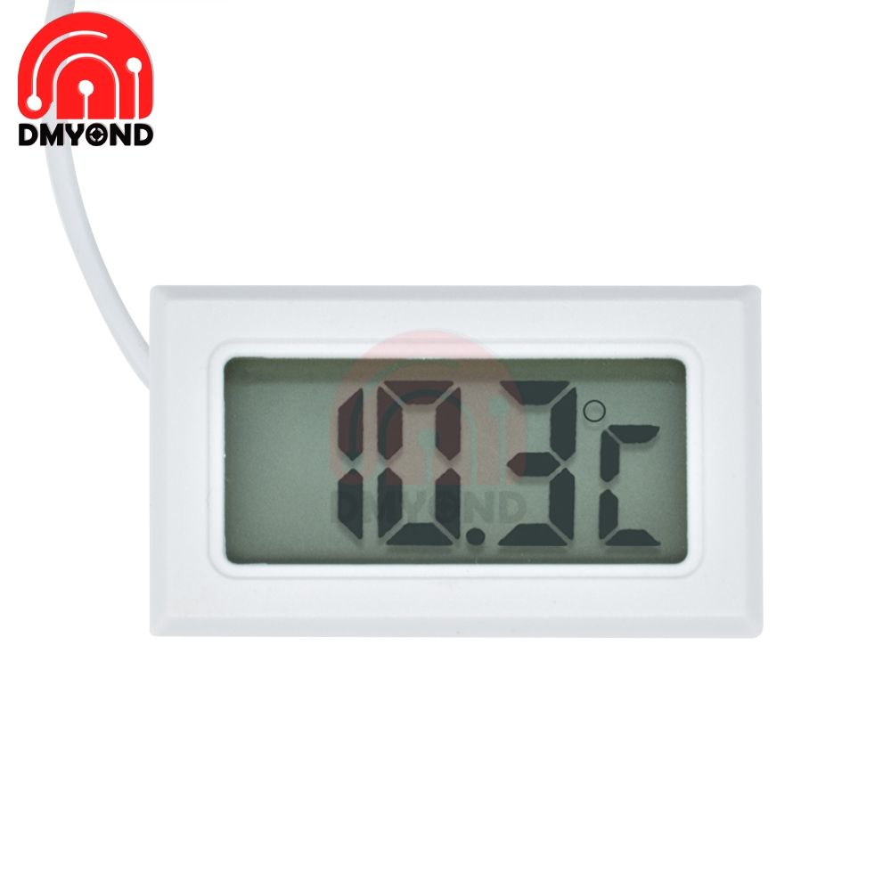 Mini Digital LCD Probe Fridge Freezer Thermometer Sensor