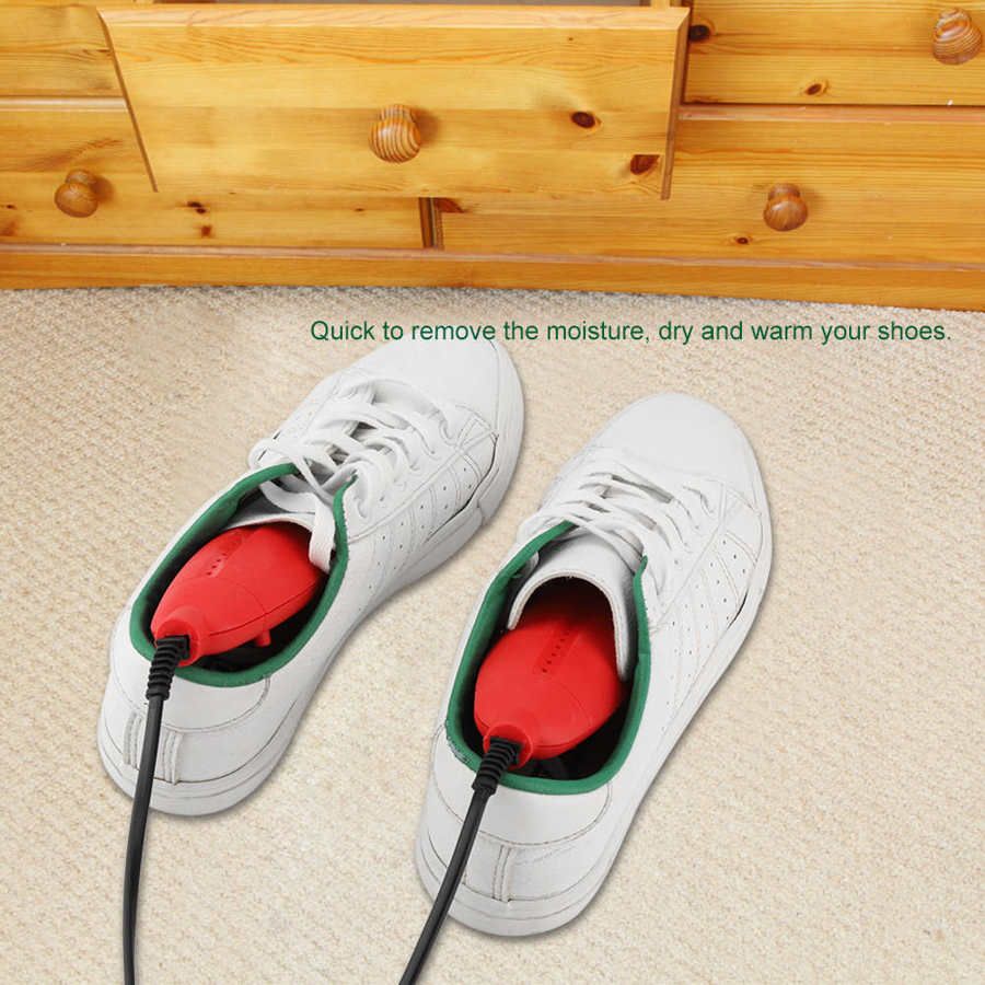 220V Woman Lady Electric Shoe Boot Dryer Warmer Deodorant Device Foot Protector EU Plug Shoes Drier Heater