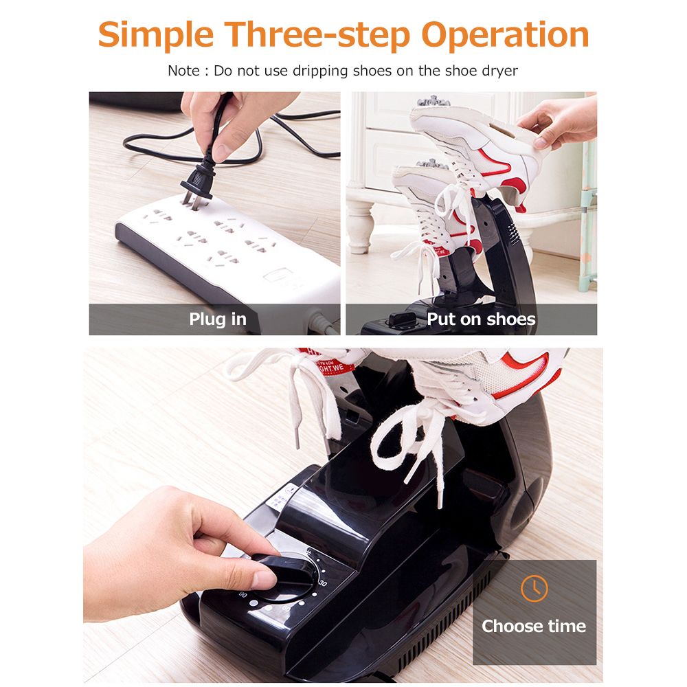 Shoe Dryer Home Automatic 200W Ultraviolet Sterilization