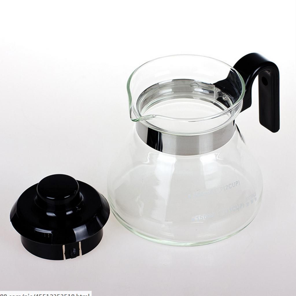300ml Coffee Server Heat Resistant Glass Range Coffee Carafe Tea