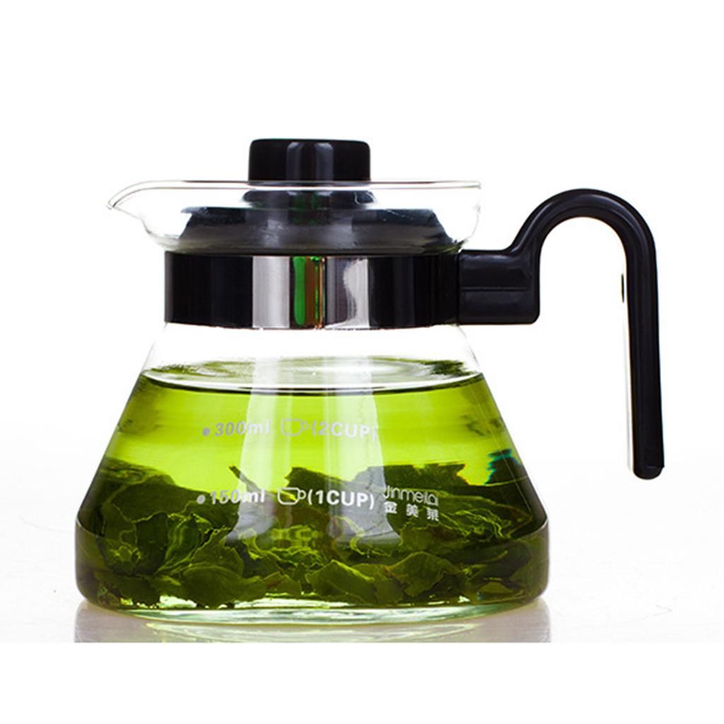 300ml Coffee Server Heat Resistant Glass Range Coffee Carafe Tea