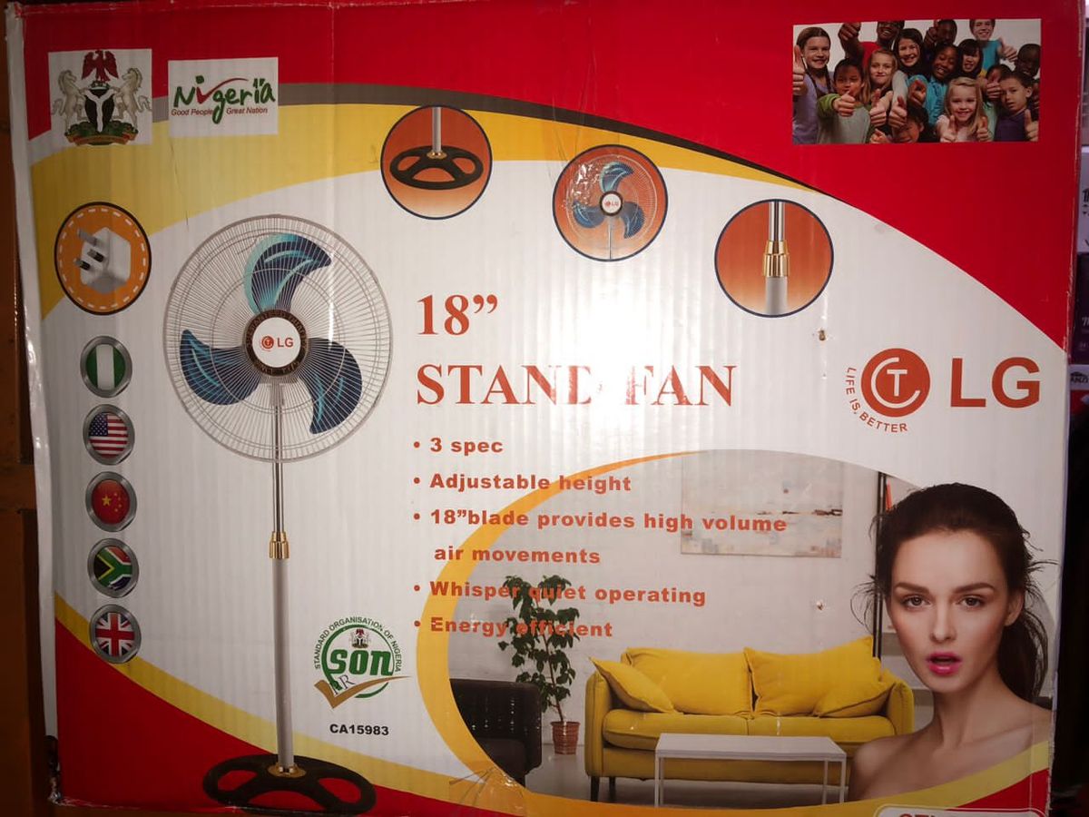 CT LG 18 INCHES STANDING FAN