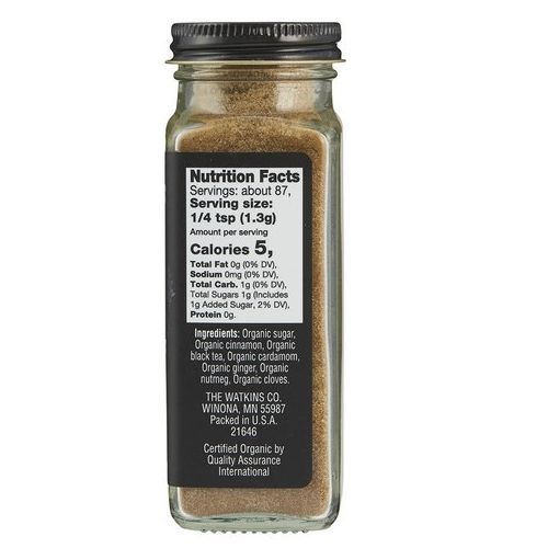 Organic Chai Powder 113Grams
