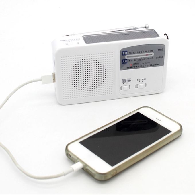 Emergency   Radio   AM / FM /    Radios   Solar   Hand   Crank