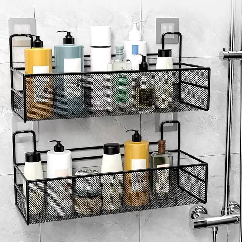 Bathroom Storage Shelf Rack Holder. 2Pcs