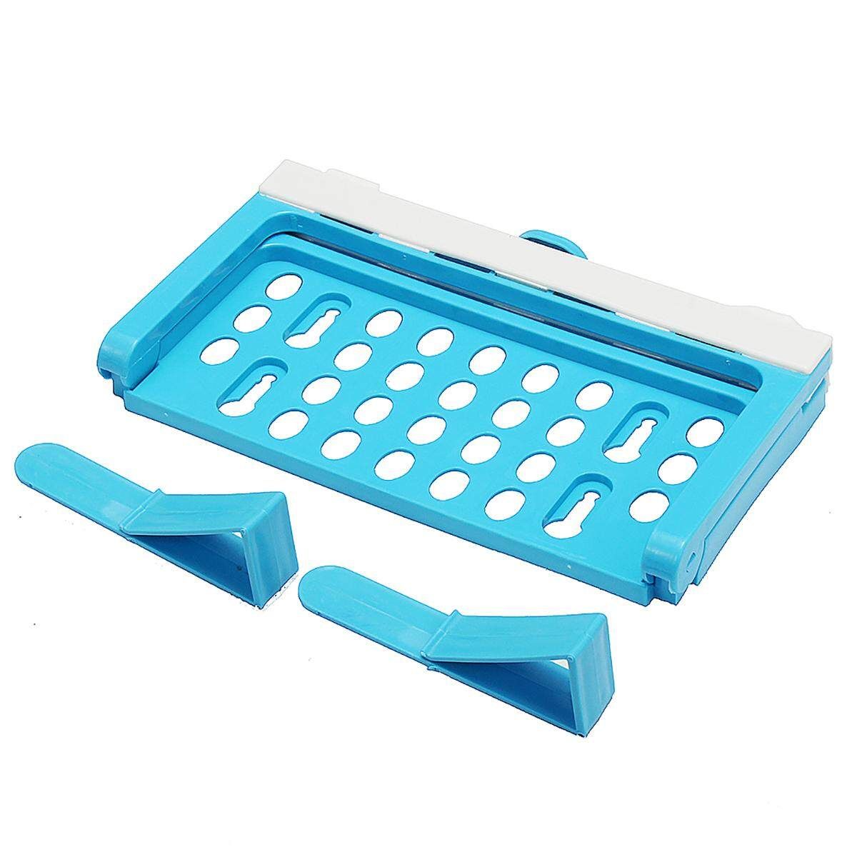Kitchen Daily Rubbish Container Rack Hanging Plastic Trash Bag Holder Storage Rack Fixing Bracket