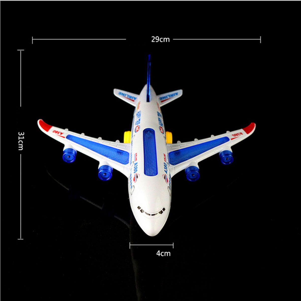 Model Plane Light Durable Odorless Light Aircraft Model For-