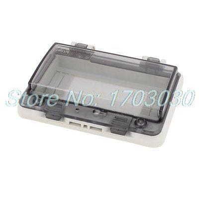 Waterproof Clear 6 Position Distribution Box Switch Cover