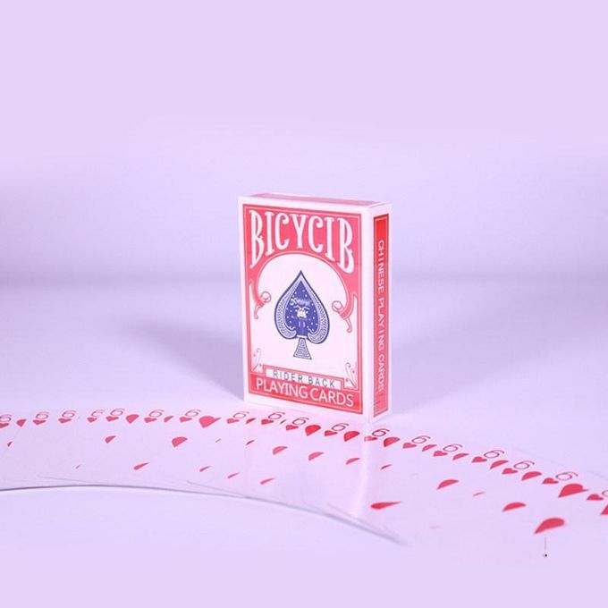 Secret Marked Poker See Through Playing Cards Deck Toys-