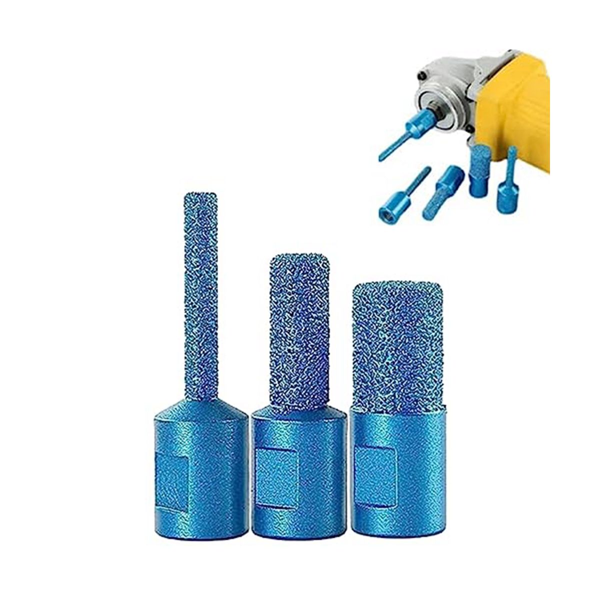 Slotting Tool Angle Grinder Trimming Milling Cutter, Carbide End Mills Set (Set)