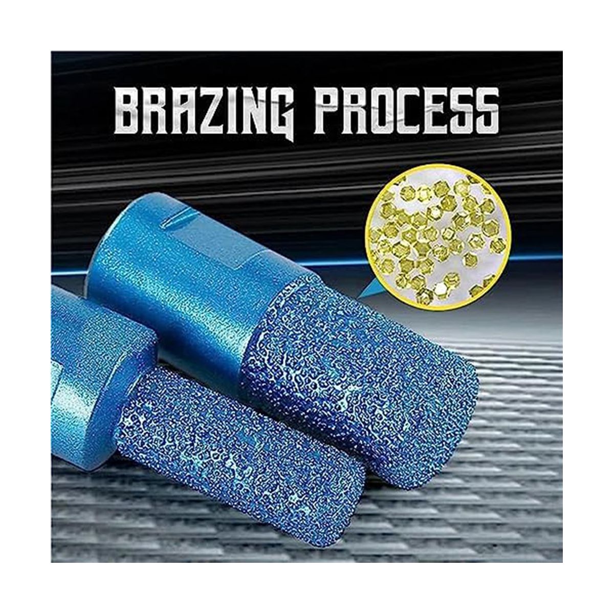 Slotting Tool Angle Grinder Trimming Milling Cutter, Carbide End Mills Set (Set)