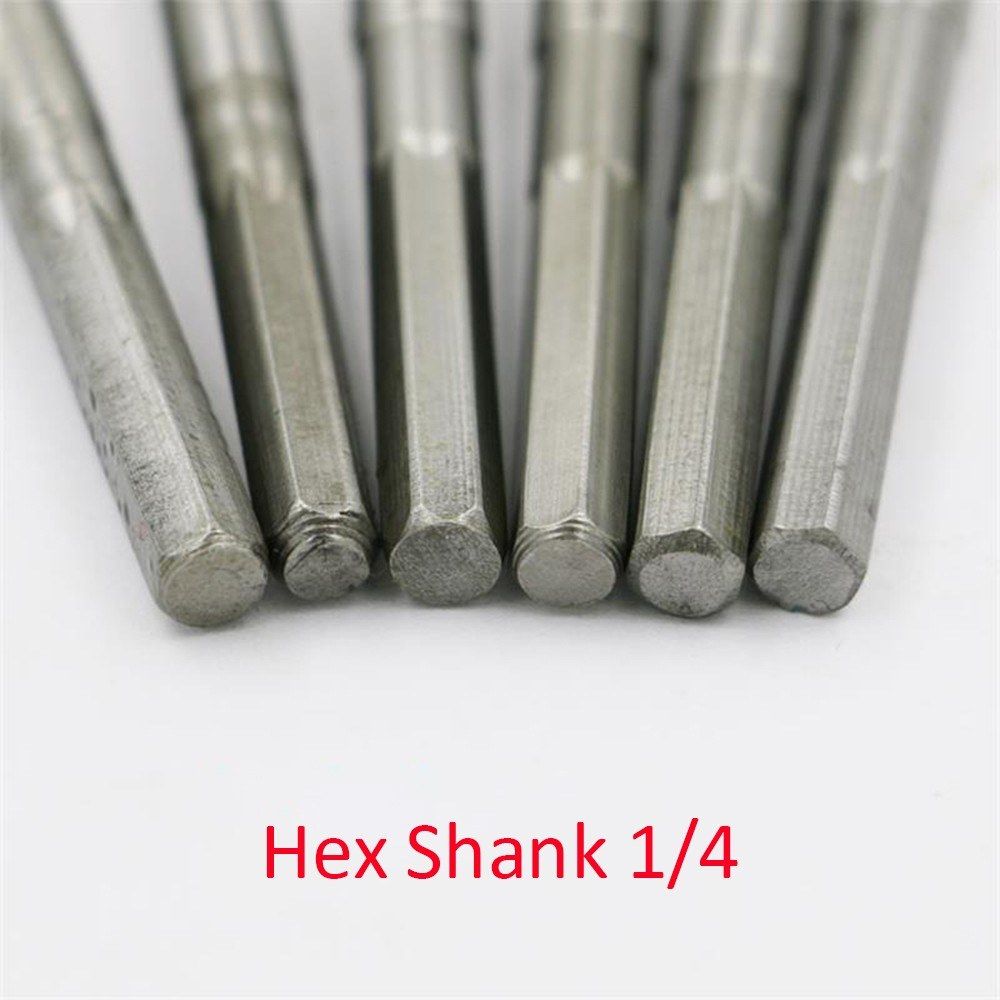 6Pcs Wood Flat Drill Sets 10mm-25mm Steel Woodworking Spade