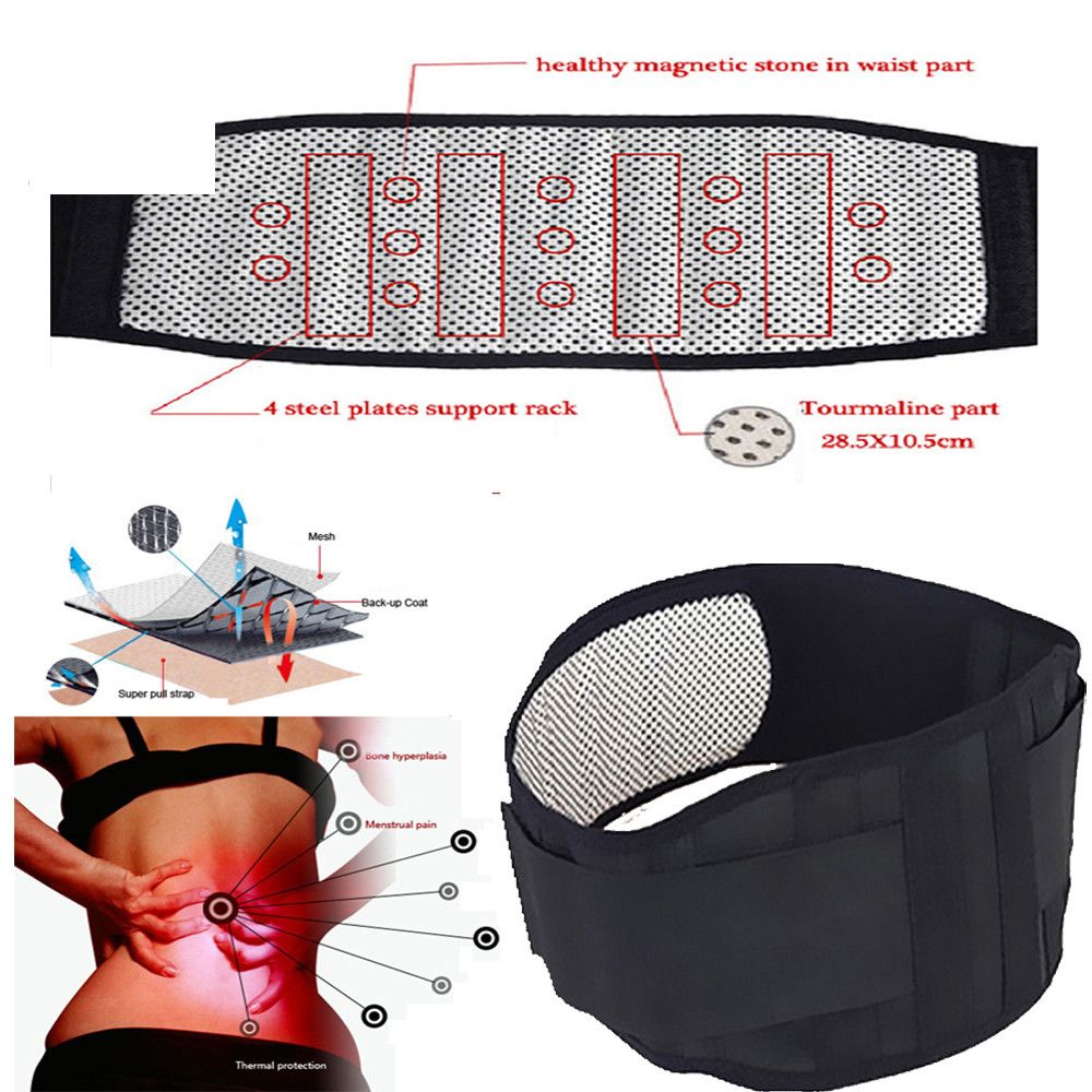 Adjustable Waist Support Elastic Lumbar Belt Ventilative