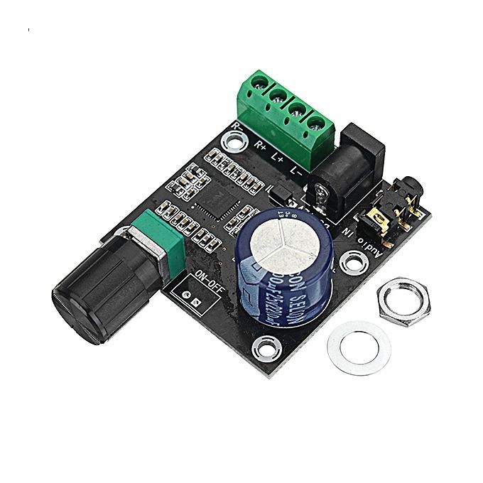 5pcs PAM8610 Dual Channel DC 12V 15W X 2 Class D HD Digital Audio Stereo High Power Amplifier Board