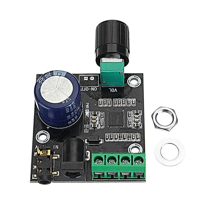 5pcs PAM8610 Dual Channel DC 12V 15W X 2 Class D HD Digital Audio Stereo High Power Amplifier Board