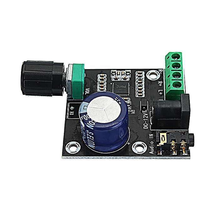 5pcs PAM8610 Dual Channel DC 12V 15W X 2 Class D HD Digital Audio Stereo High Power Amplifier Board