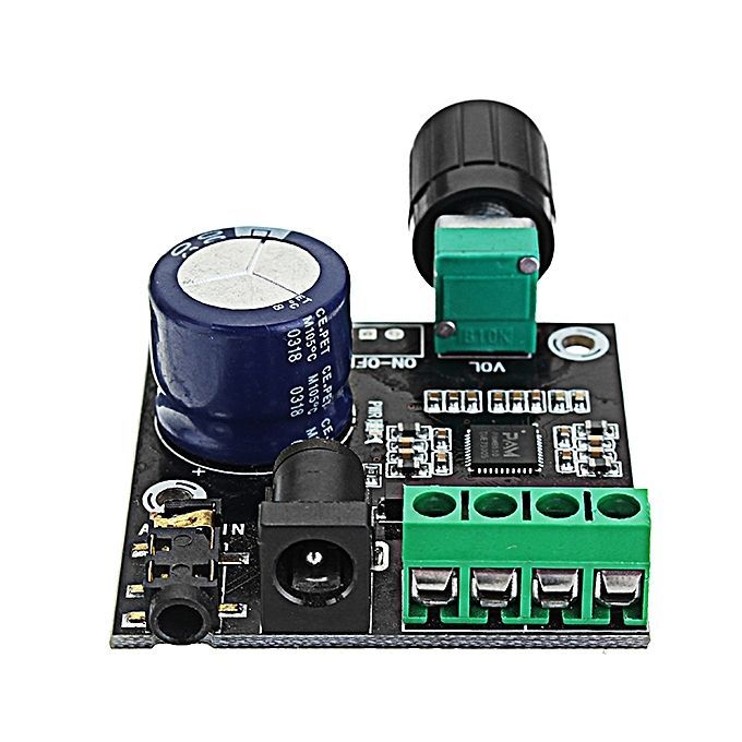 5pcs PAM8610 Dual Channel DC 12V 15W X 2 Class D HD Digital Audio Stereo High Power Amplifier Board