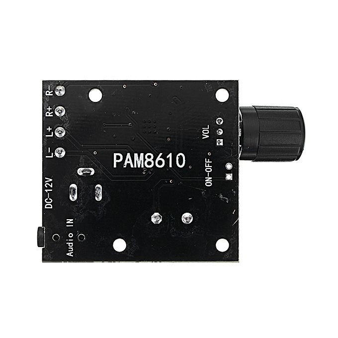 5pcs PAM8610 Dual Channel DC 12V 15W X 2 Class D HD Digital Audio Stereo High Power Amplifier Board