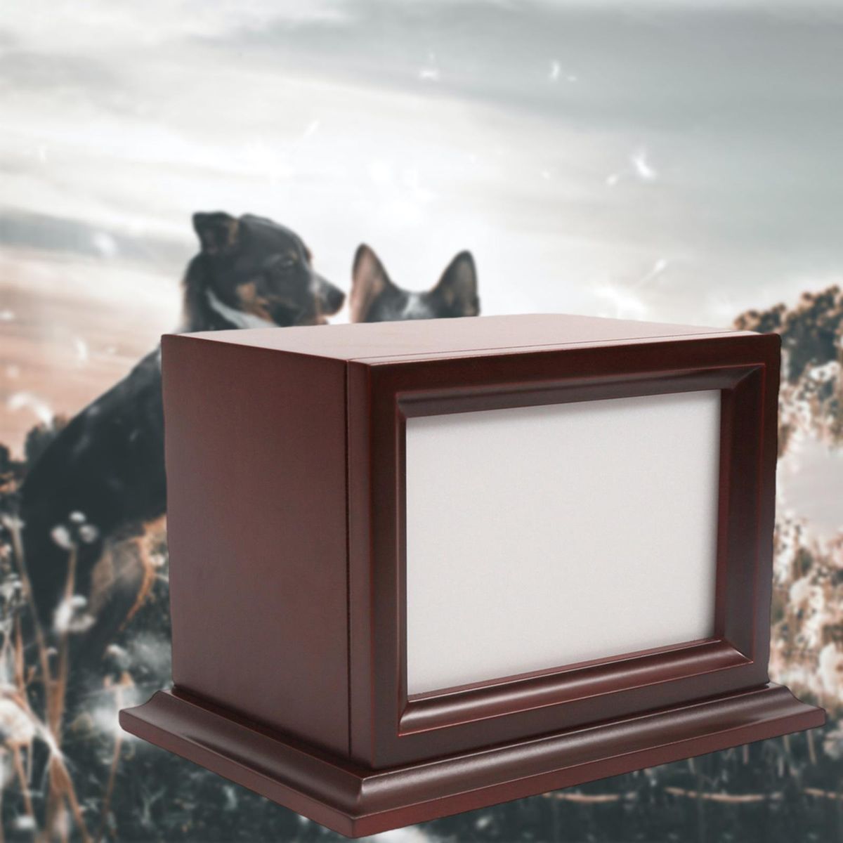 Pets  Cremation Urn Photo Frame For Funeral Supply Cats Small